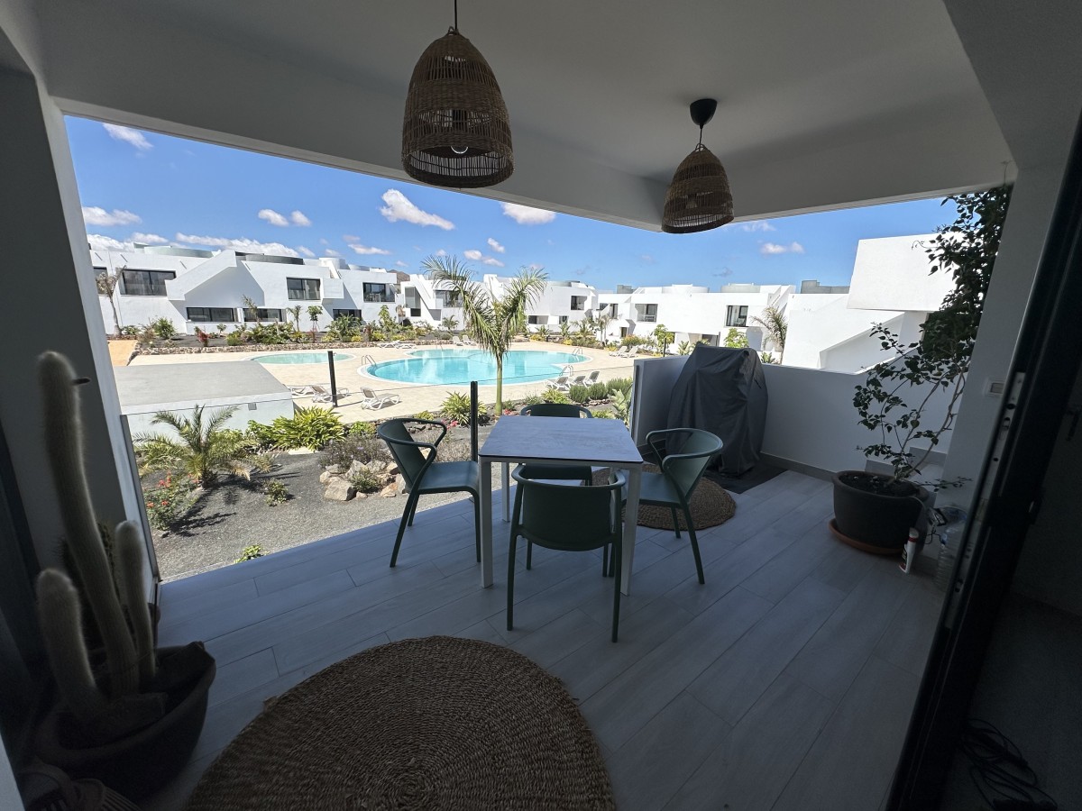 Luminoso y moderno apartamento en complejo favorito, Fuerteventura, Villaverde