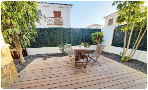 Corner duplex house in a calm residential area, Fuerteventura, Corralejo