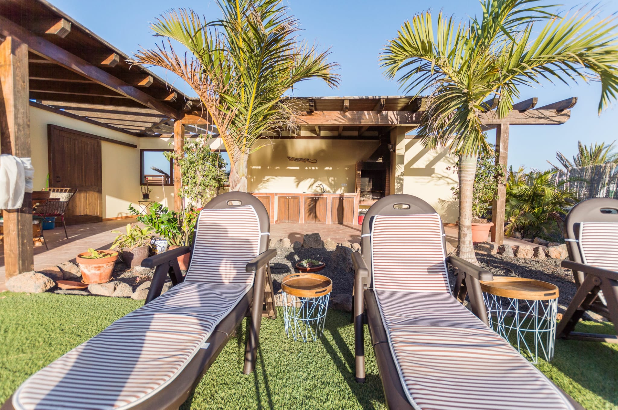 Luxury villa located in a quiet and residential area in the village of Lajares