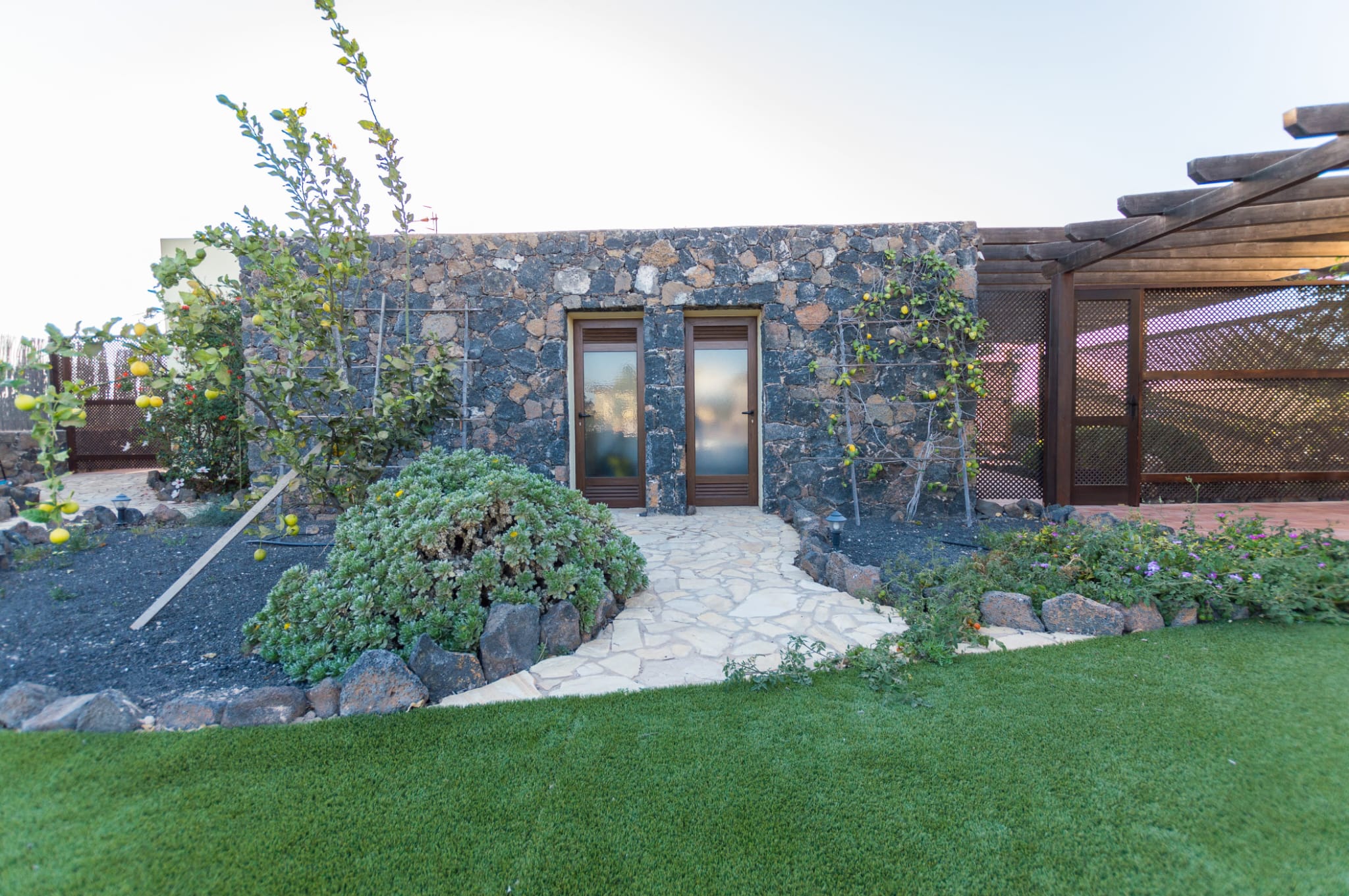 Luxury villa located in a quiet and residential area in the village of Lajares