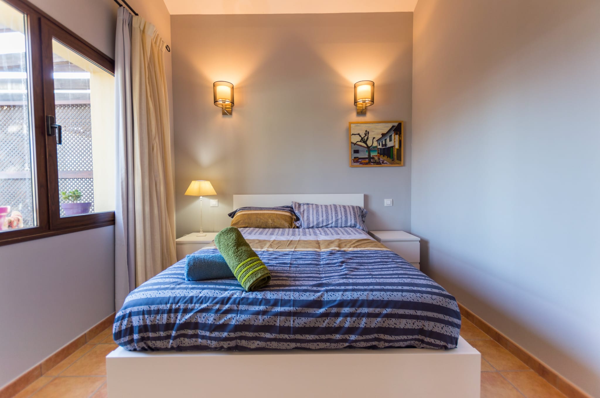 Luxury villa located in a quiet and residential area in the village of Lajares