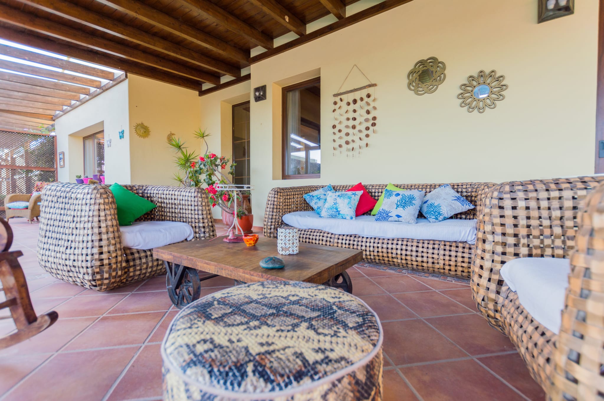 Luxury villa located in a quiet and residential area in the village of Lajares